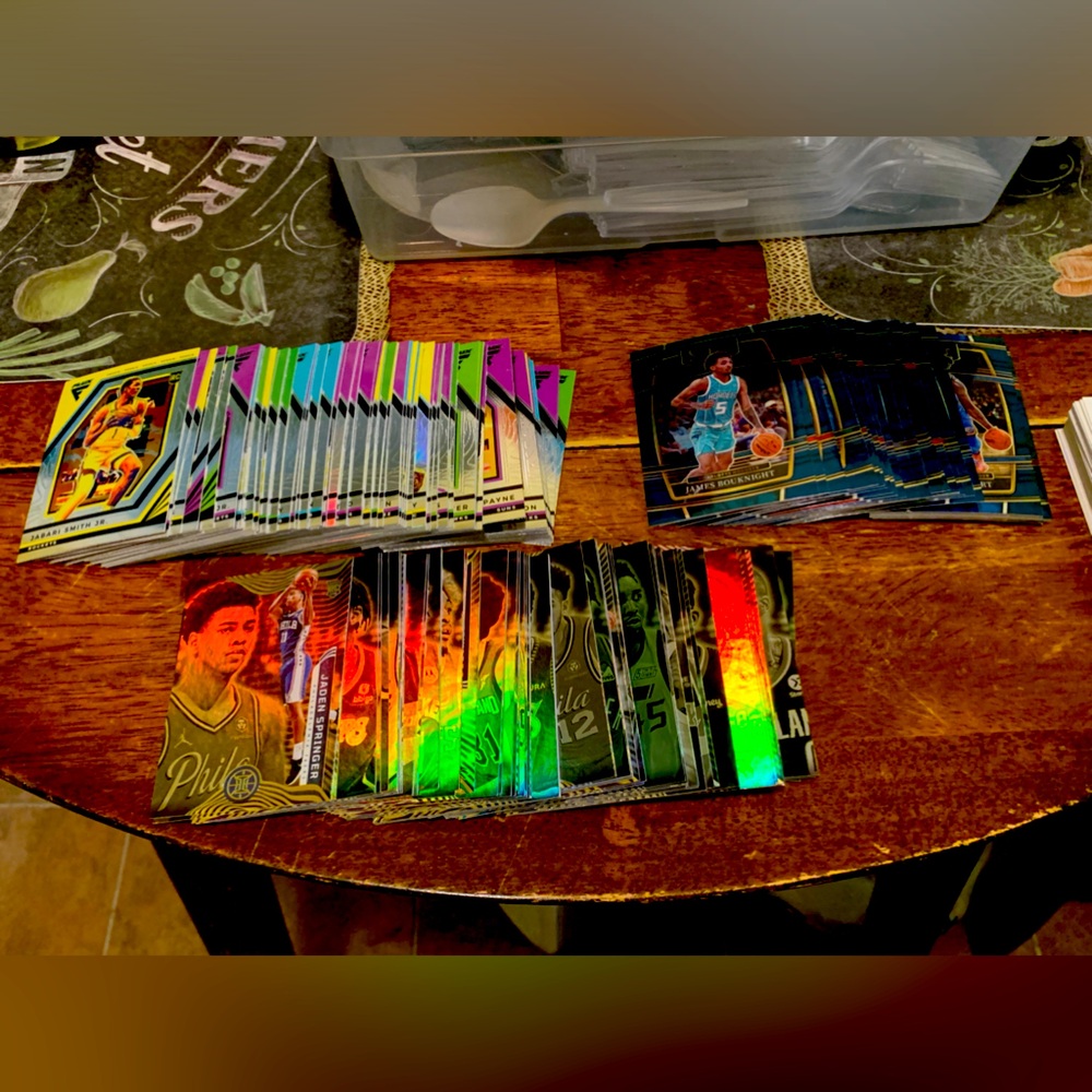 OVER 200 VARIOUS NBA ROOKIE AND NON ROOKIE CARDS FLUX SELECT NBAHOOPS PRIZM